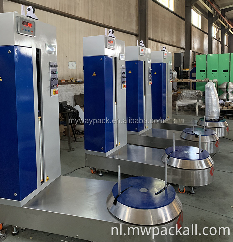 Nieuw type Factory Supply Machinery LP600 Bagage Wikkelmachine/Bagagebalers voor hete verkoop